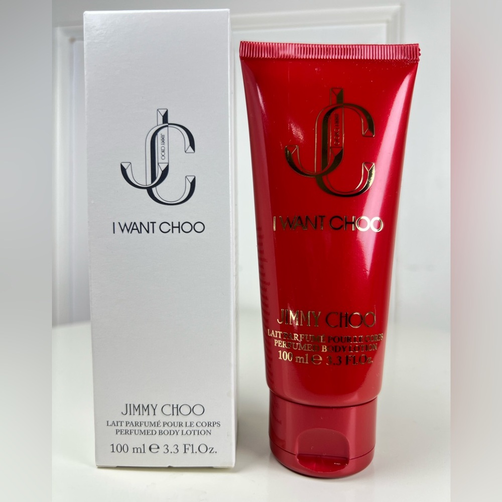 NIB Jimmy Choo I WANT CHOO Perfumed Body Lotion 3.3 Oz